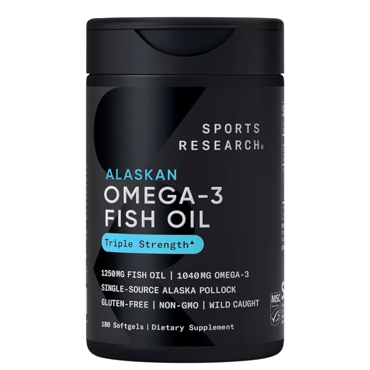 Sports Research Triple Strength Omega 3 Fish Oil