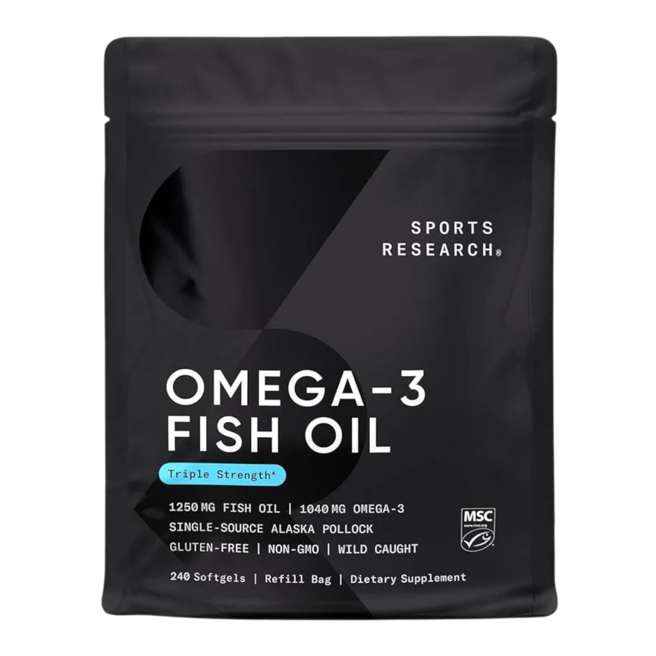Sports Research Triple Strength Omega 3 Fish Oil