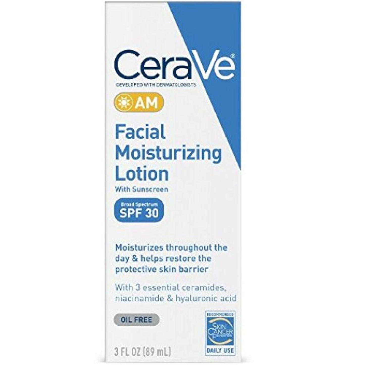 CeraVe AM Facial Moisturizing Lotion with Sunscreen
