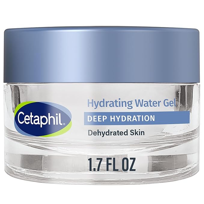 Cetaphil Deep Hydration Skin Restoring Water Gel with Hyaluronic and Polyglutamic Acid, Face Moisturizer