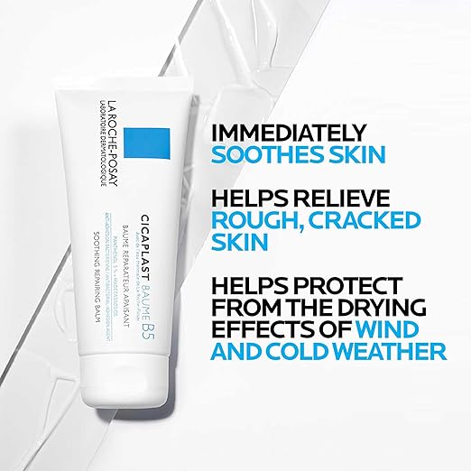 La Roche-Posay Cicaplast Balm B5, Healing Ointment and Soothing Therapeutic Multi Purpose Cream for Dry & Irritated Skin