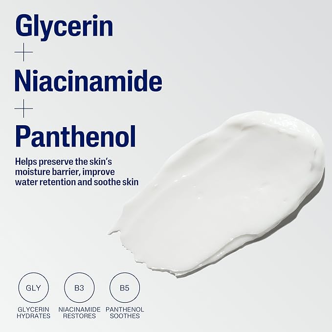 Cetaphil Face & Body Moisturizer, Hydrating Moisturizing Cream for Dry to Very Dry, Sensitive Skin, NEW 20 oz