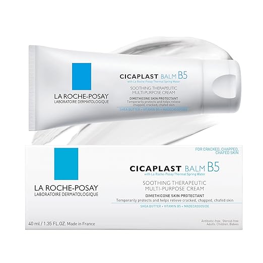 La Roche-Posay Cicaplast Balm B5, Healing Ointment and Soothing Therapeutic Multi Purpose Cream for Dry & Irritated Skin