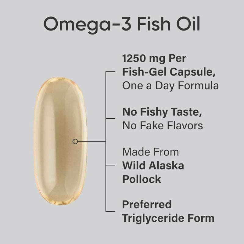 Overseas Brand Cross-border Hot Sale Sanbao Edible Antarctic Krill Oil Omega3 Deep Sea Fish Oil Soft Capsule O EM
