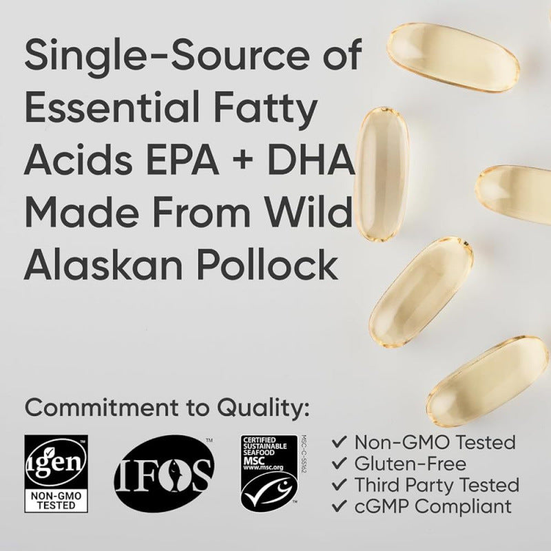 Overseas Brand Cross-border Hot Sale Sanbao Edible Antarctic Krill Oil Omega3 Deep Sea Fish Oil Soft Capsule O EM